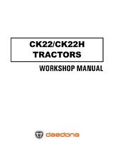 22 Tractor Workshop Repair Manual Fits Kioti Daedong CK22 CK22H 2007 for sale  Shipping to South Africa