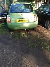 Nissan micra k12 for sale  WOKING