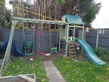 Wooden playhouse slide for sale  DUDLEY