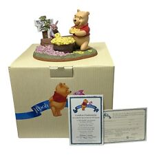 Usado, Figura de madera de Winnie the Pooh and Friends temporadas en los cien acres con caja segunda mano  Embacar hacia Argentina
