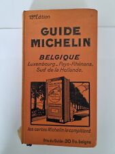 Guide michelin 1932 d'occasion  Vélizy-Villacoublay