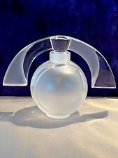 Cristal Lalique França~Garrafa de Perfume~Tiara~”Eclipse”~Totalmente Assinado~1994~Sociedade comprar usado  Enviando para Brazil