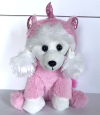 Fantasia de cachorro de pelúcia Kellytoy branco poodle cachorro unicórnio 11" brinquedo de pelúcia animal comprar usado  Enviando para Brazil