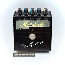 Usado, Pedal de efeitos de distorção Marshall Guv'nor feito na Inglaterra modelo tardio overdrive comprar usado  Enviando para Brazil