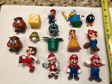 Bonito lote de 14 figuras de acción de Nintendo Mario Brothers Mario y más segunda mano  Embacar hacia Argentina