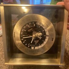 SEIKO Quartz International World Time Zone Mantle Clock w/ Airplane Second Hand for sale  Simsbury