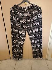 Pantalon imprimer elephants d'occasion  Roquebrune-Cap-Martin