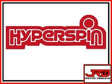Hyperspin vinyl sticker for sale  WIRRAL