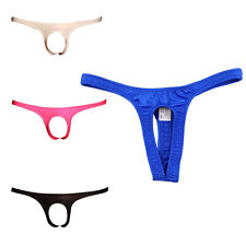 Mens Underwear Fancy Clubwear Hole Briefs Soft G-String Clear Bags for sale  Shipping to South Africa