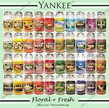 Yankee Candle - BLACK BAND  - FRESH + FLORAL SCENTS - You Pick - 22oz - RARE!!! for sale  Shipping to South Africa