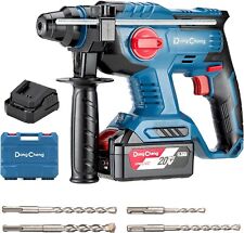 DongCheng 20V Max Brushless Rotary Hammer Drill Kit,4.0Ah Battery & Charger for sale  Shipping to South Africa