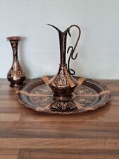 Vintage etched copper for sale  Shipping to Ireland