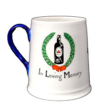 Carlton Ware Beer Bass in Loving Memory Half Pint Tankard 1950s for sale  Shipping to South Africa