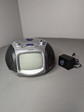 GPX Model TVB544 Portable TV CD AM FM System Tested w/ AC Adaptor WORKS #H for sale  Shipping to South Africa