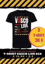 Shirt vasco live usato  Trapani