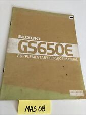 Suzuki gs650e 1982 d'occasion  Decize