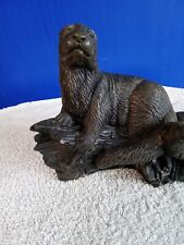 Bronze otter cub for sale  SWINDON