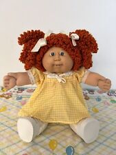 Used, Cabbage Patch Kid Girl Red Popcorn Pigtails Girl Green Eyes HM-10 for sale  Shipping to South Africa
