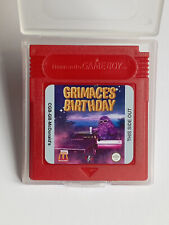 Custom made cartridge of GRIMACE'S BIRTHDAY for gameboy color new homebrew 2023 segunda mano  Embacar hacia Argentina