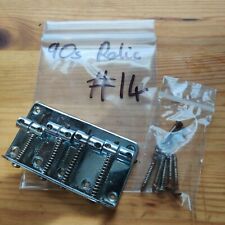 Used, Used 90s Vintage Style Relic P Prescision  Bass Bridge 7 Screw 4 String #14 for sale  PLYMOUTH