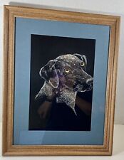 Black labrador framed for sale  Columbia City