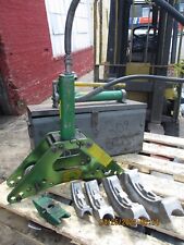 Used, GREENLEE 880  1 - 2" HYDRAULIC PIPE BENDER w/ HAND PUMP for sale  Shipping to South Africa