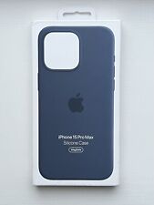 Apple Silicone Case with MagSafe for iPhone 15 Pro Max - STORM BLUE for sale  Shipping to South Africa