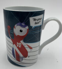Usado, Caneca de café oficial dos Jogos Olímpicos de Londres 2012/mascote de porcelana comprar usado  Enviando para Brazil