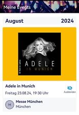 Adele konzertticket freitag gebraucht kaufen  Dortmund