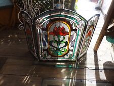 Stained glass fireplace for sale  AYLESFORD