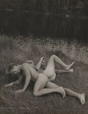 1989 De colección Bruce Weber Exterior Hombre Desnudo Cuerpo Hombres Jóvenes Lago Gay Int Foto Arte, usado segunda mano  Embacar hacia Argentina