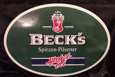 Becks alkoholfrei emailschild gebraucht kaufen  Kücknitz