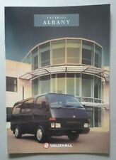 Vauxhall albany brochure for sale  BOURNE