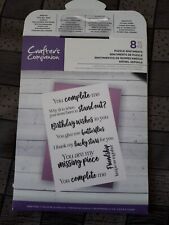 crafters companion stamps for sale  SOUTHAMPTON