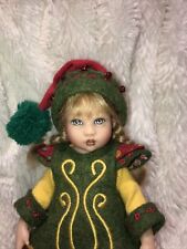 Helen Kish & Company 2005 Limited Edition 7.5” North Pole Riley Girl Doll for sale  Shipping to South Africa