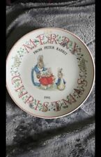 Beatrix potter plates for sale  HIGH PEAK
