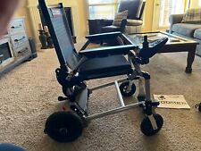 Electric folding wheelchair for sale  Denton