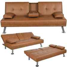 Faux leather futon for sale  Gibson