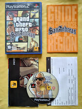 Grand Theft Auto San Andreas PS2  🇫🇷 complet . avec sa grande carte comprar usado  Enviando para Brazil