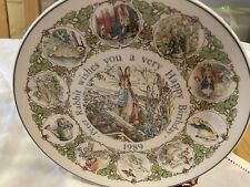 beatrix potter plates collection for sale  HASLEMERE