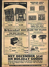 1932 advertisement schoenhut for sale  North Royalton