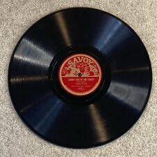 Disco Nat King Cole Sunny Side Of The Street /I Like To Riff Savoy Jazz 78 RPM comprar usado  Enviando para Brazil