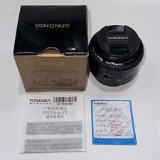 Câmera YONGNUO lente grande angular EF 35mm 1:2 F2 .25m/0.8 pés para Canon, usado comprar usado  Enviando para Brazil