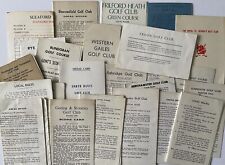 Collection vintage golf for sale  SOUTHAMPTON