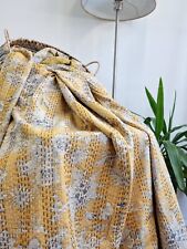 Nova colcha de algodão indiano Kantha queen estampa de bloco de mão cobertor colcha cobertor comprar usado  Enviando para Brazil