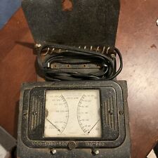 Used, Vintage AMP WATT VOLTAGE TESTER METER in LEATHER CASE Robinair 12-087 for sale  Shipping to South Africa