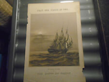 Atnique tinted lithograph for sale  POOLE