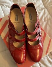 Wolky red patent for sale  ABERDARE