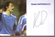 Sylvain kastendeuch autographe d'occasion  Niort