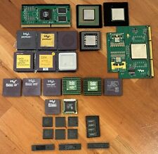 Intel AMD Cyrix Vintage CPU Collection or Gold Recovery for sale  Shipping to South Africa